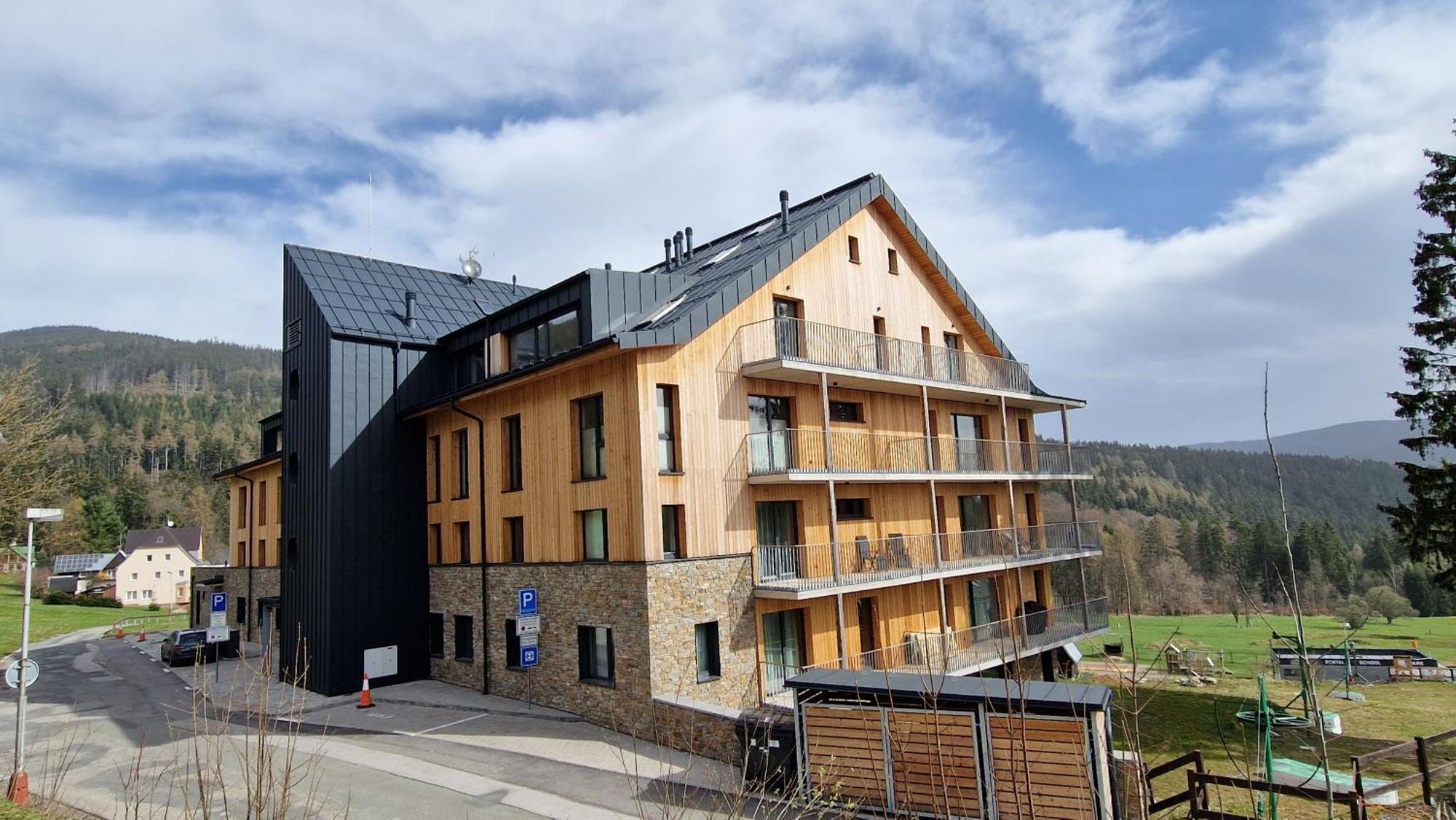 Ski&Bike Apartment Janske Lazne + Parking Екстериор снимка